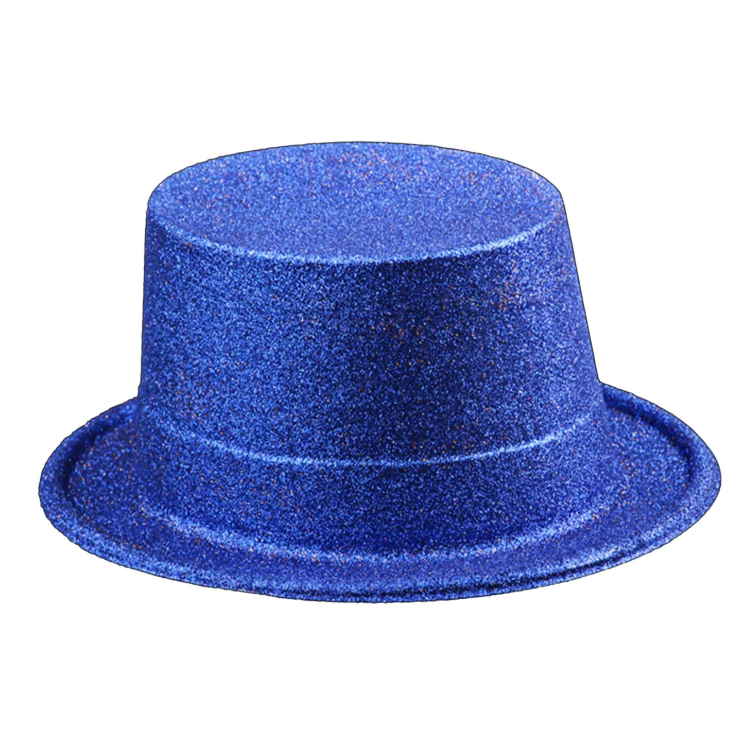 Dark Blue Glitter Top Hat