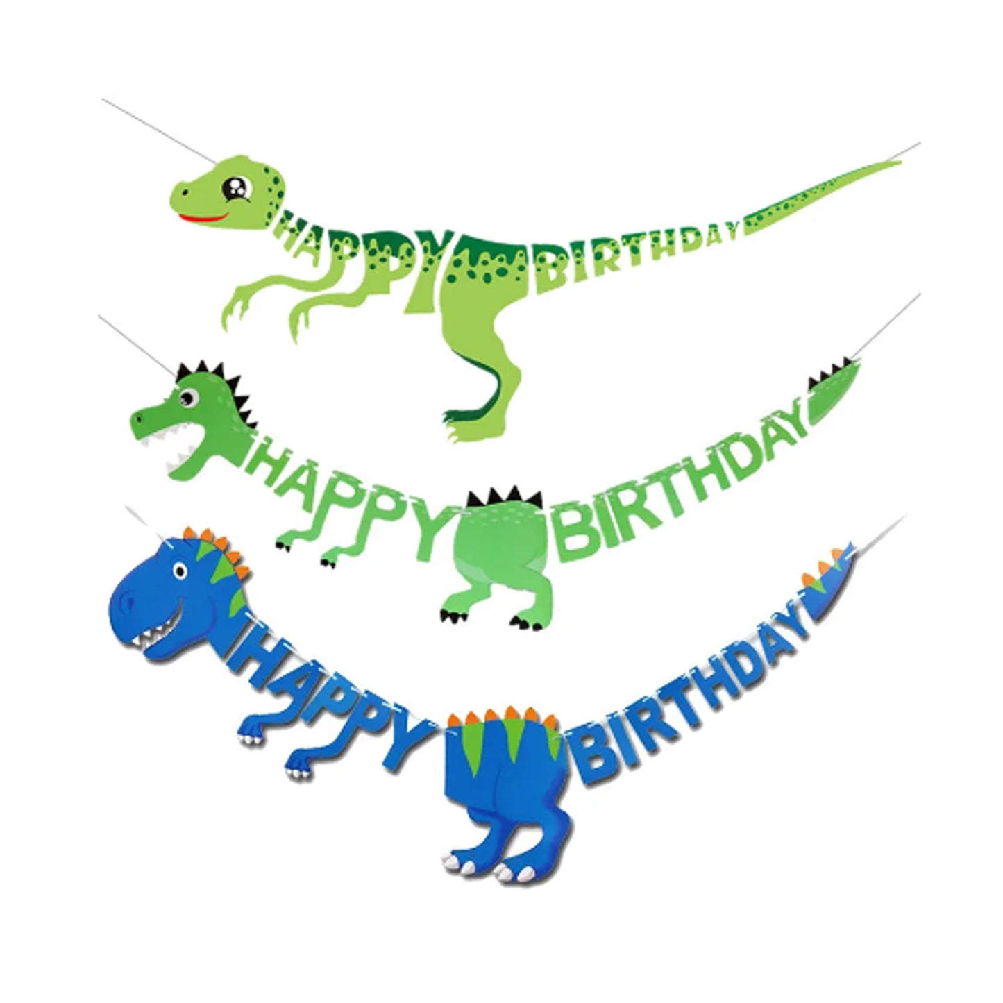 Dinosaur Theme Birthday Banner