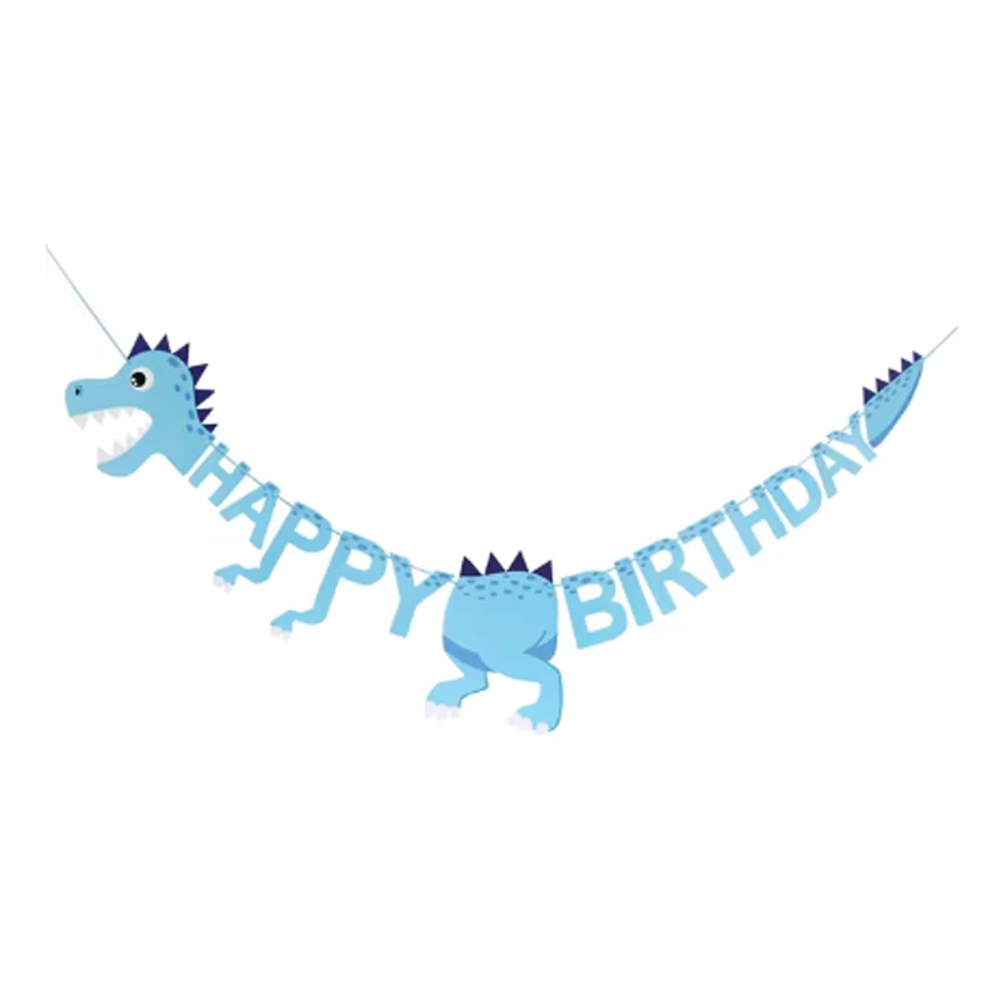 Dinosaur Theme Birthday Banner