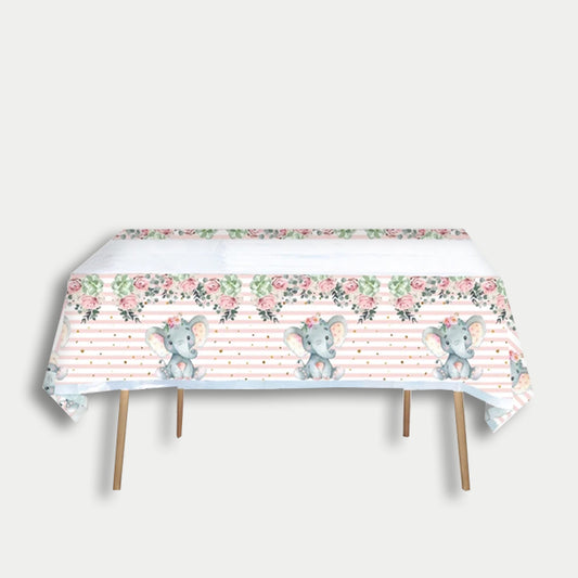 Elephant Theme Tablecover