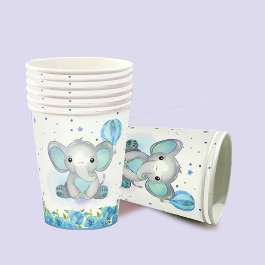 Elephant Theme Paper Cup