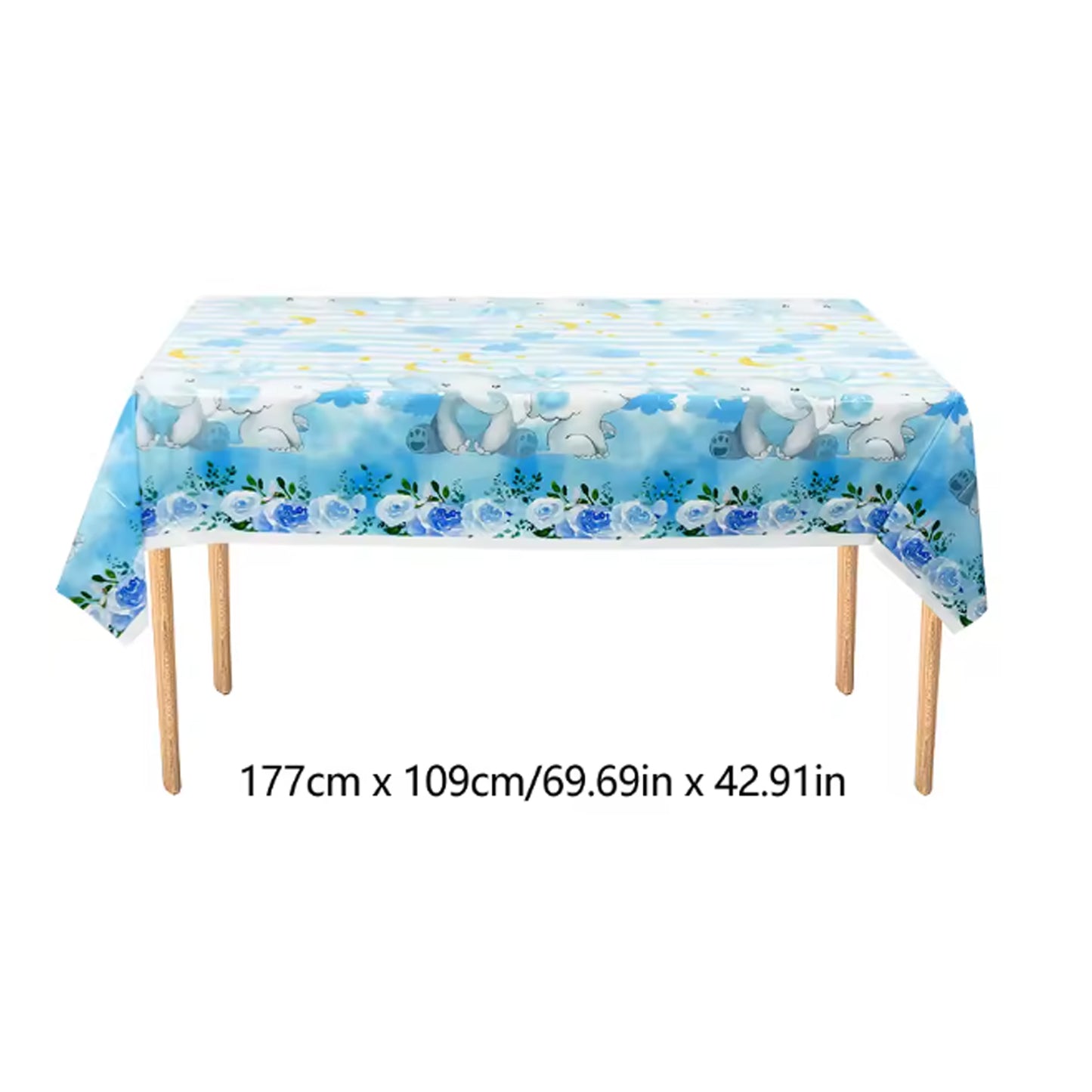 Elephant Theme Table Cover