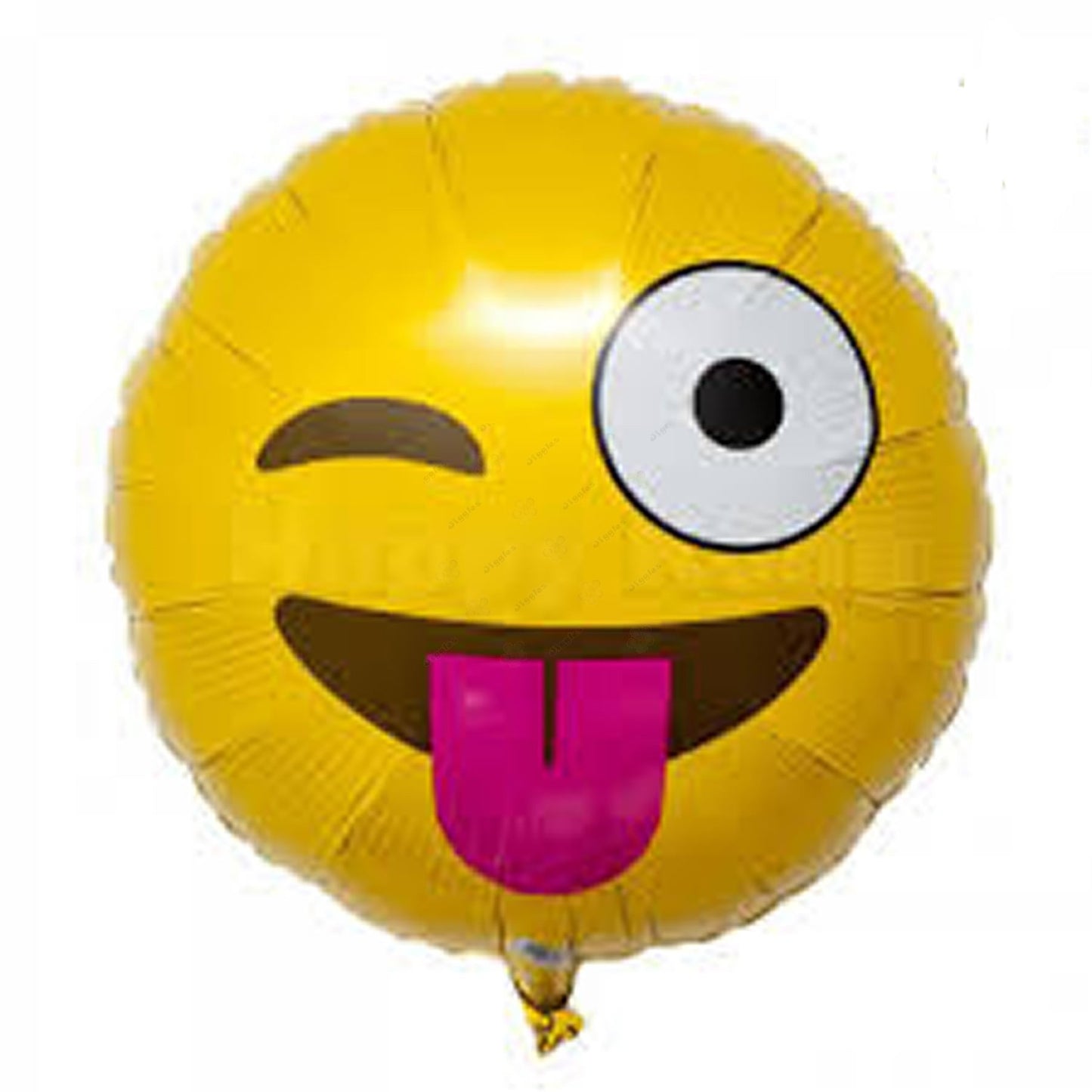 Winking Face Emoji Foil Balloon