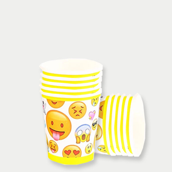 Emoji Theme Paper Cups