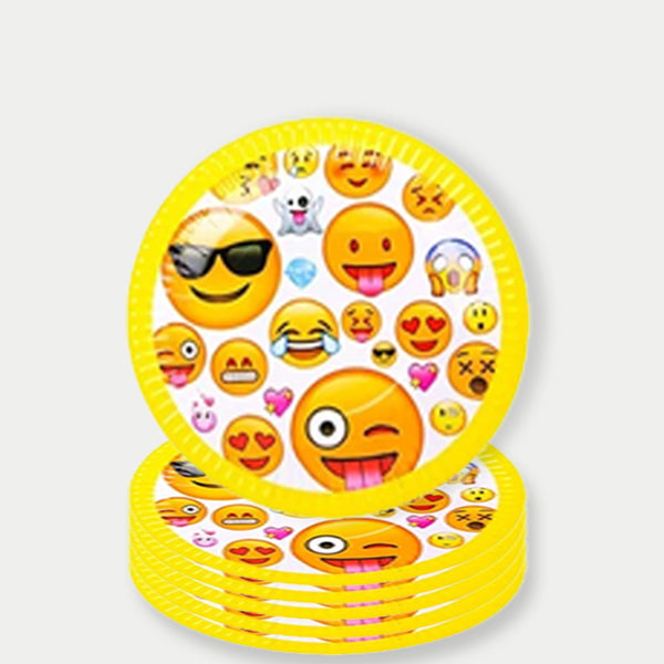 Emoji Theme Paper Plates