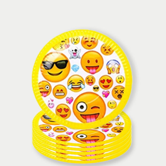 Emoji Theme Paper Plates