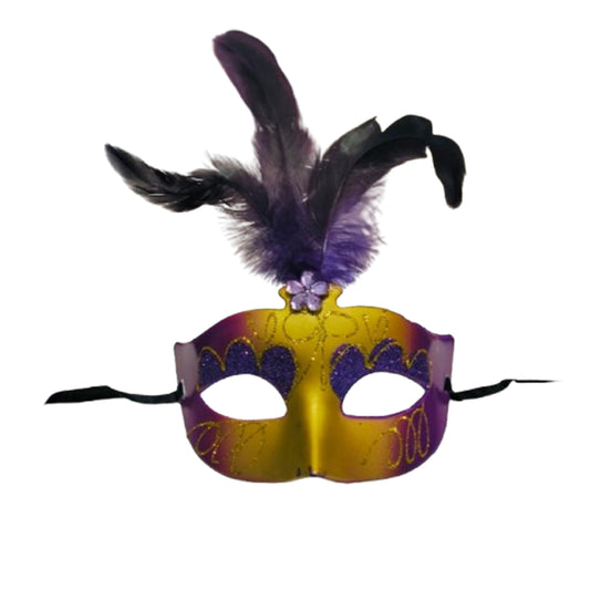 Feather Masquerade Mask