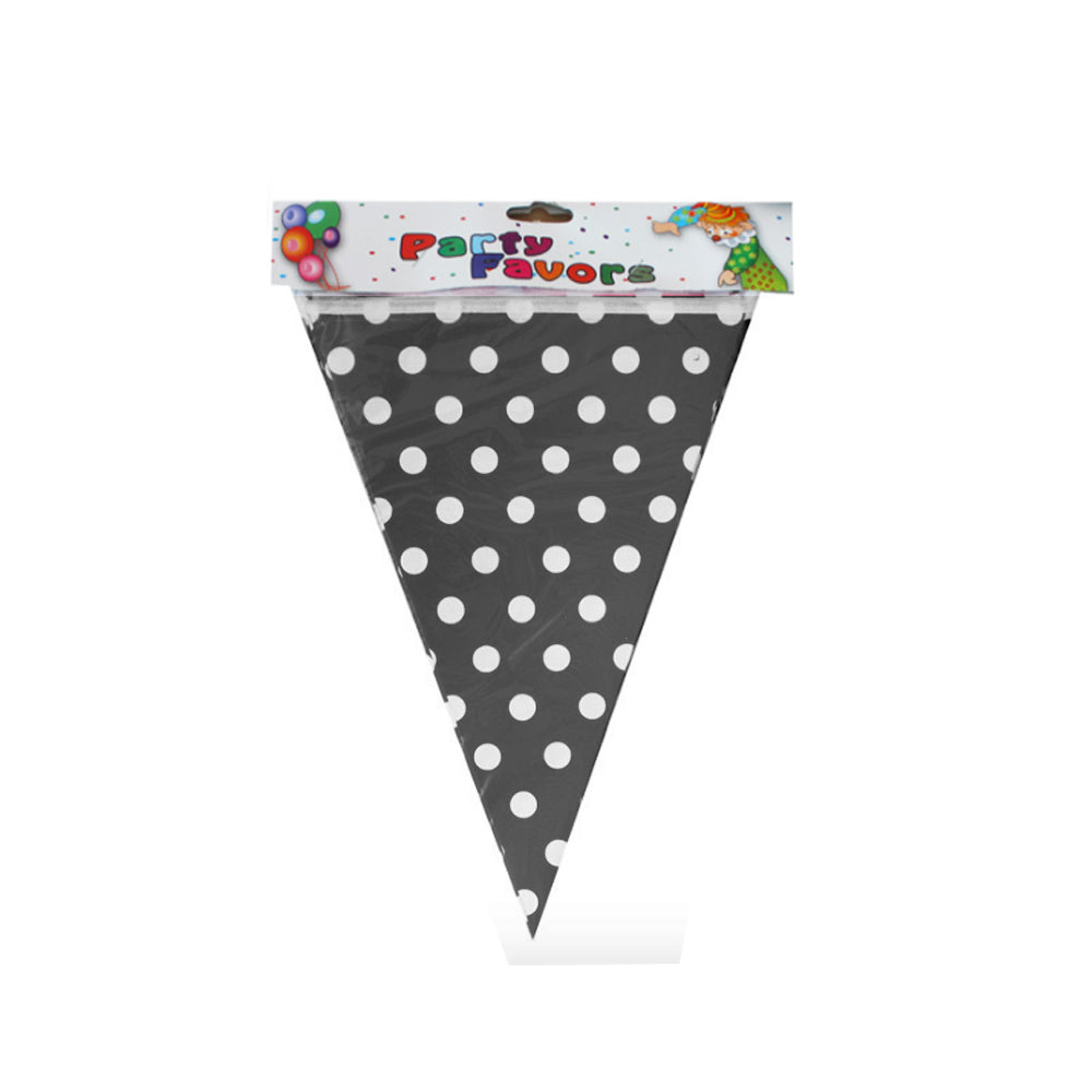 Flage Bunting Black