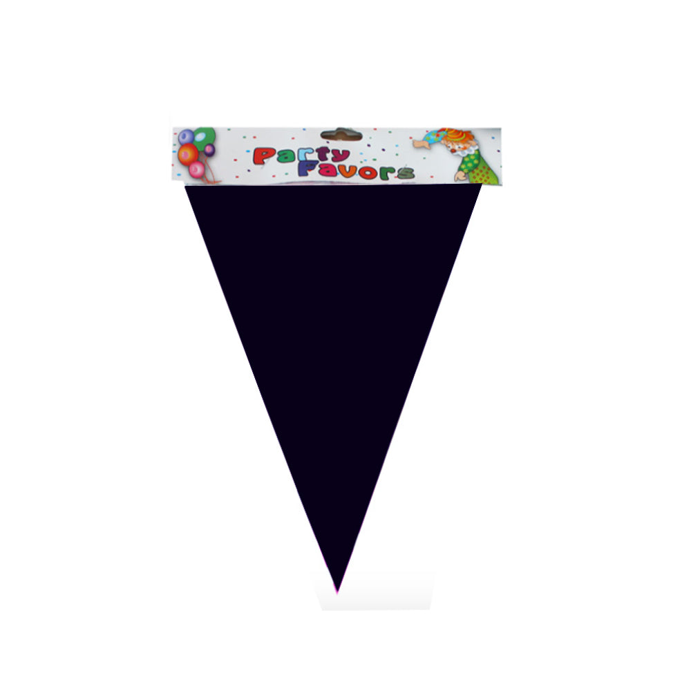 Flage Bunting Black