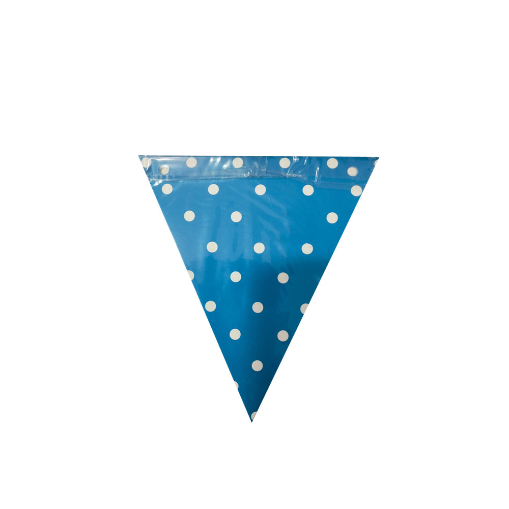 Mini Flage Bunting Blue