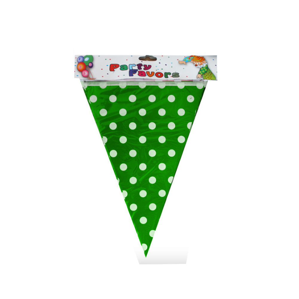 Flage Bunting Black Matte Green