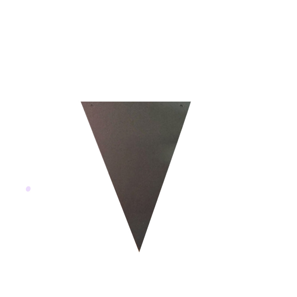 Mini Flage Bunting Gold & Black Mix