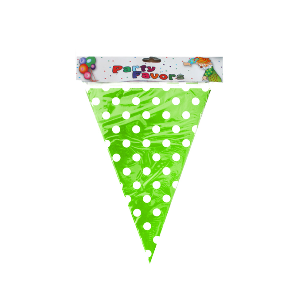 Flage Bunting Lime Green