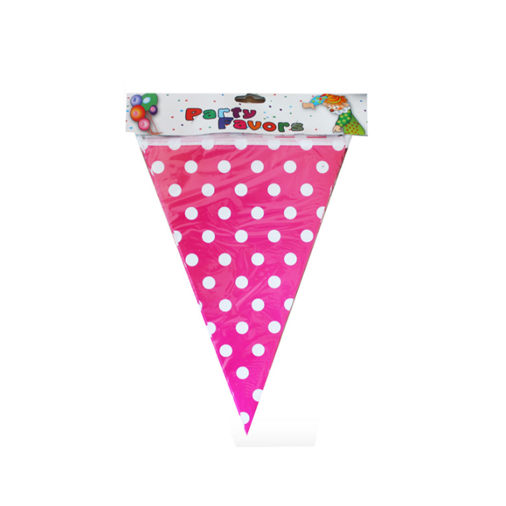 Flage Bunting Magenta
