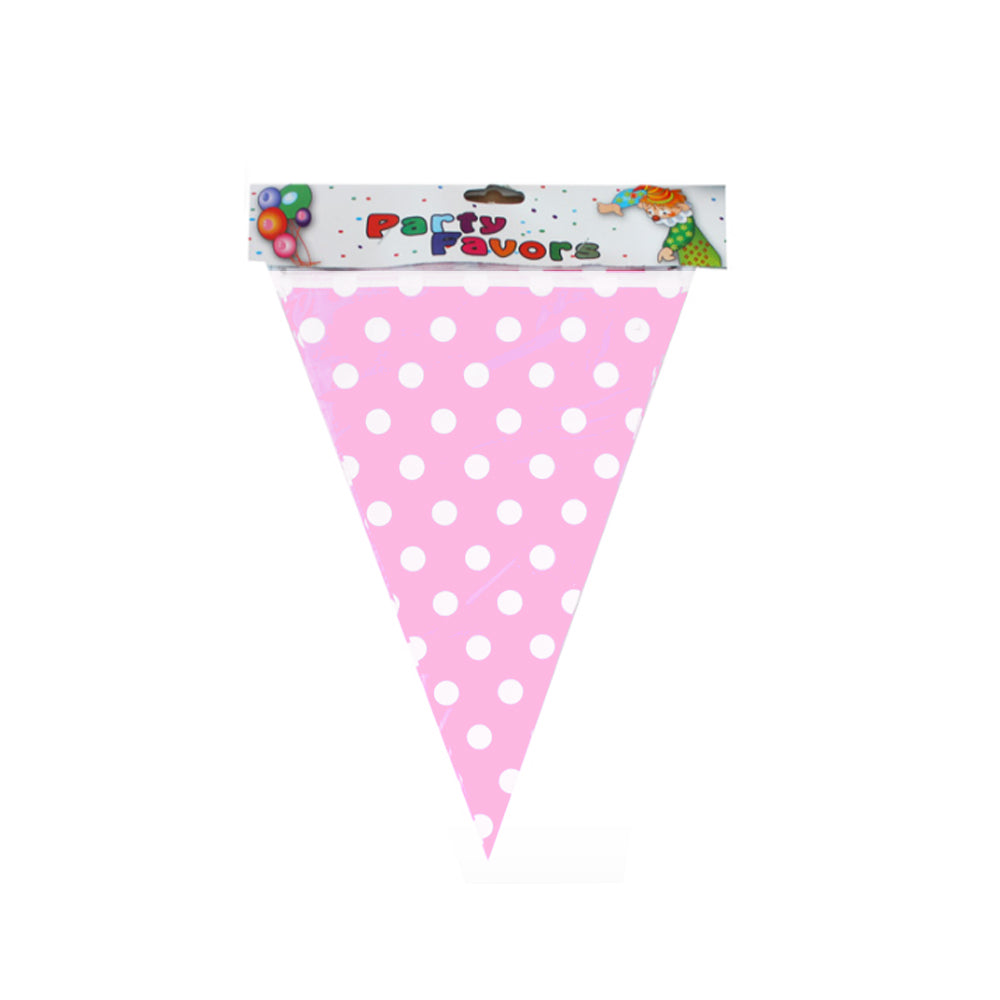 Flage Bunting Light Pink