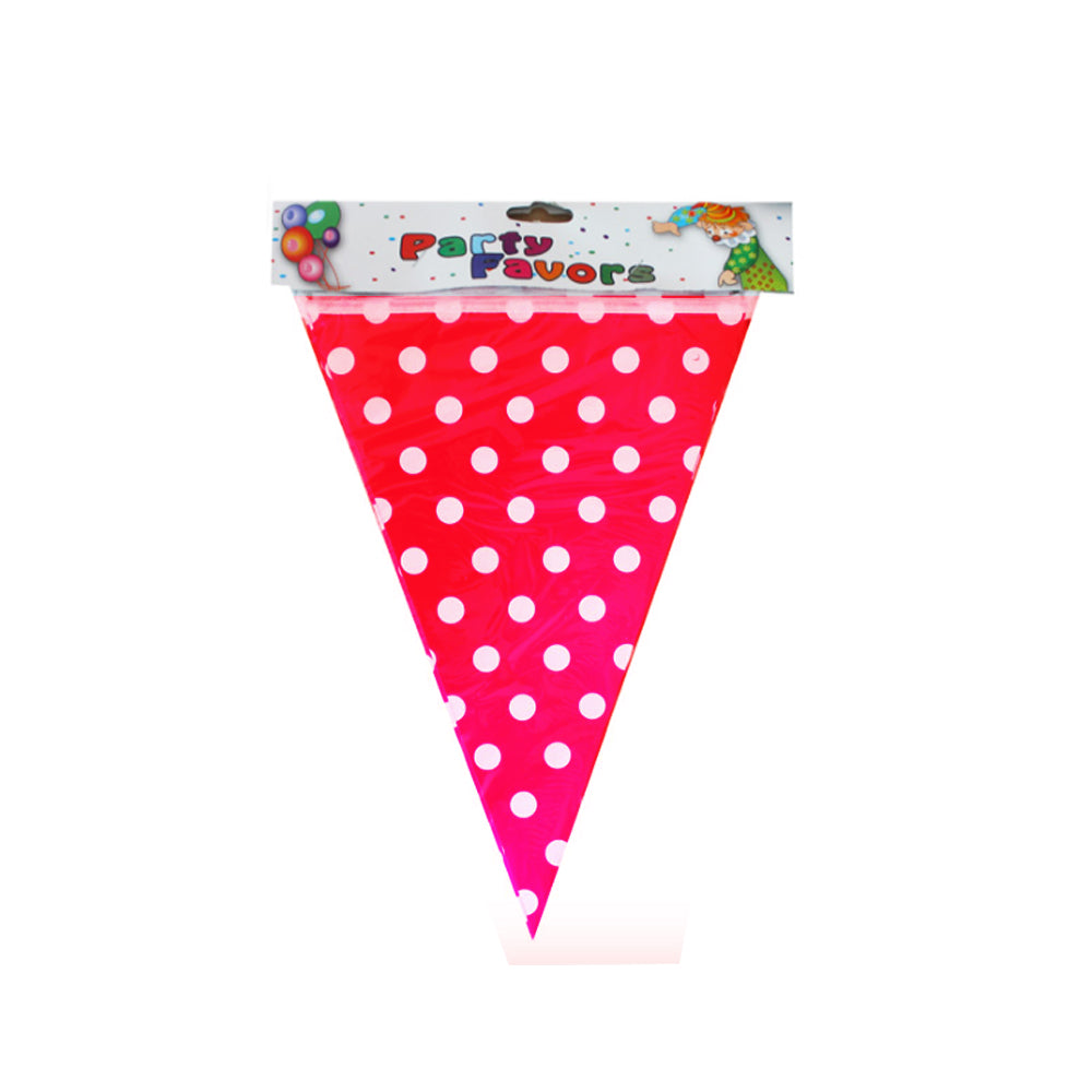 Flage Bunting Red
