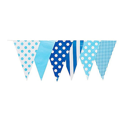 Mini Flage Bunting Blue