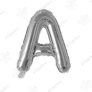 Foil Letter Balloon Silver