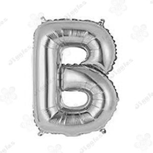 Foil Letter Balloon Silver