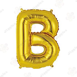 Foil Letter Balloon Gold