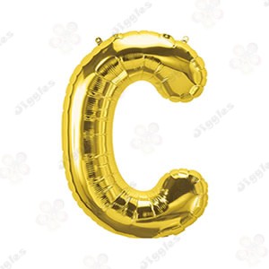 Foil Letter Balloon Gold