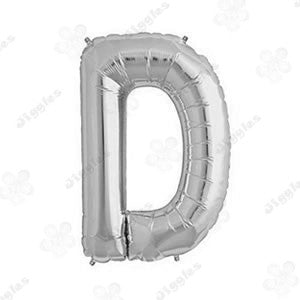 Foil Letter Balloon Silver