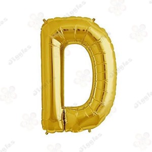 Foil Letter Balloon Gold