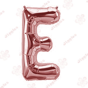 Foil Letter Balloon Rose Gold