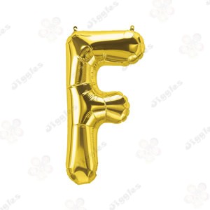 Foil Letter Balloon Gold