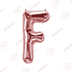 Foil Letter Balloon Rose Gold