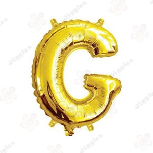 Foil Letter Balloon Gold