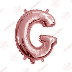 Foil Letter Balloon Rose Gold