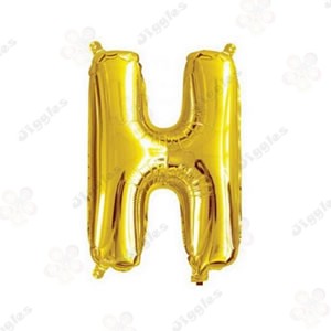 Foil Letter Balloon Gold