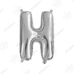 Foil Letter Balloon Silver