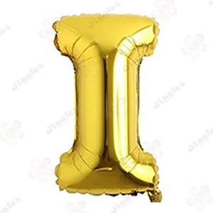 Foil Letter Balloon Gold