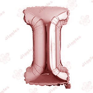 Foil Letter Balloon Rose Gold