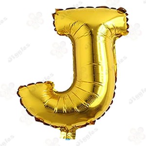 Foil Letter Balloon Gold