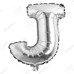 Foil Letter Balloon Silver