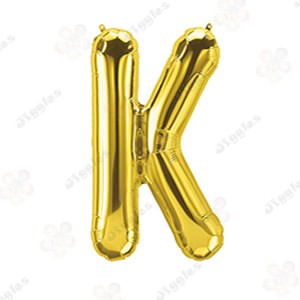 Foil Letter Balloon Gold