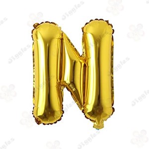 Foil Letter Balloon Gold