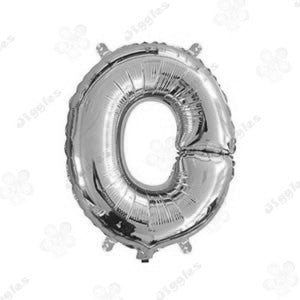 Foil Letter Balloon Silver