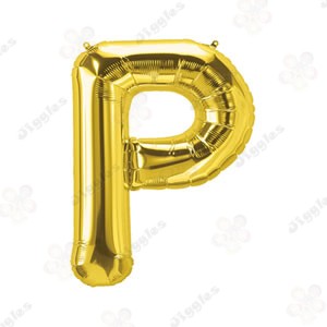 Foil Letter Balloon Gold