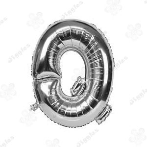 Foil Letter Balloon Silver