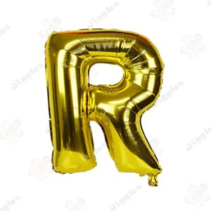 Foil Letter Balloon Gold