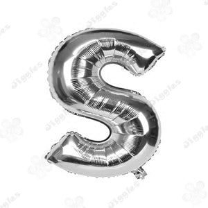 Foil Letter Balloon Silver