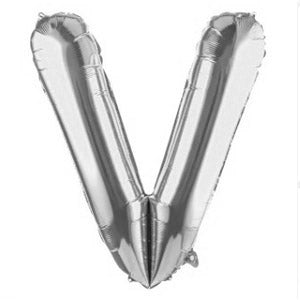 Foil Letter Balloon Silver