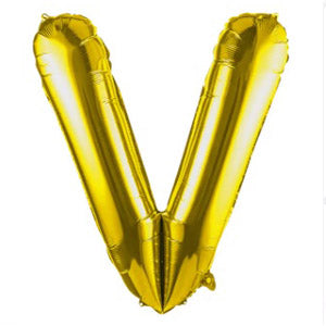 Foil Letter Balloon Gold