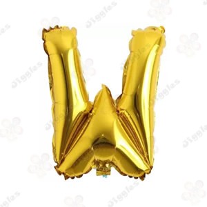 Foil Letter Balloon Gold