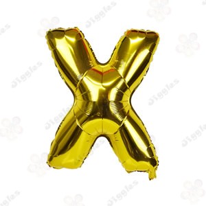 Foil Letter Balloon Gold