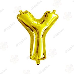 Foil Letter Balloon Gold